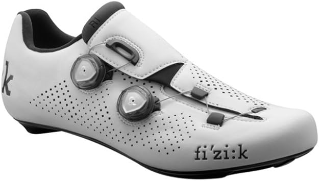 Amazon.com: Fizik R1B Uomo BOA Road Cycling Shoes, Black/Red